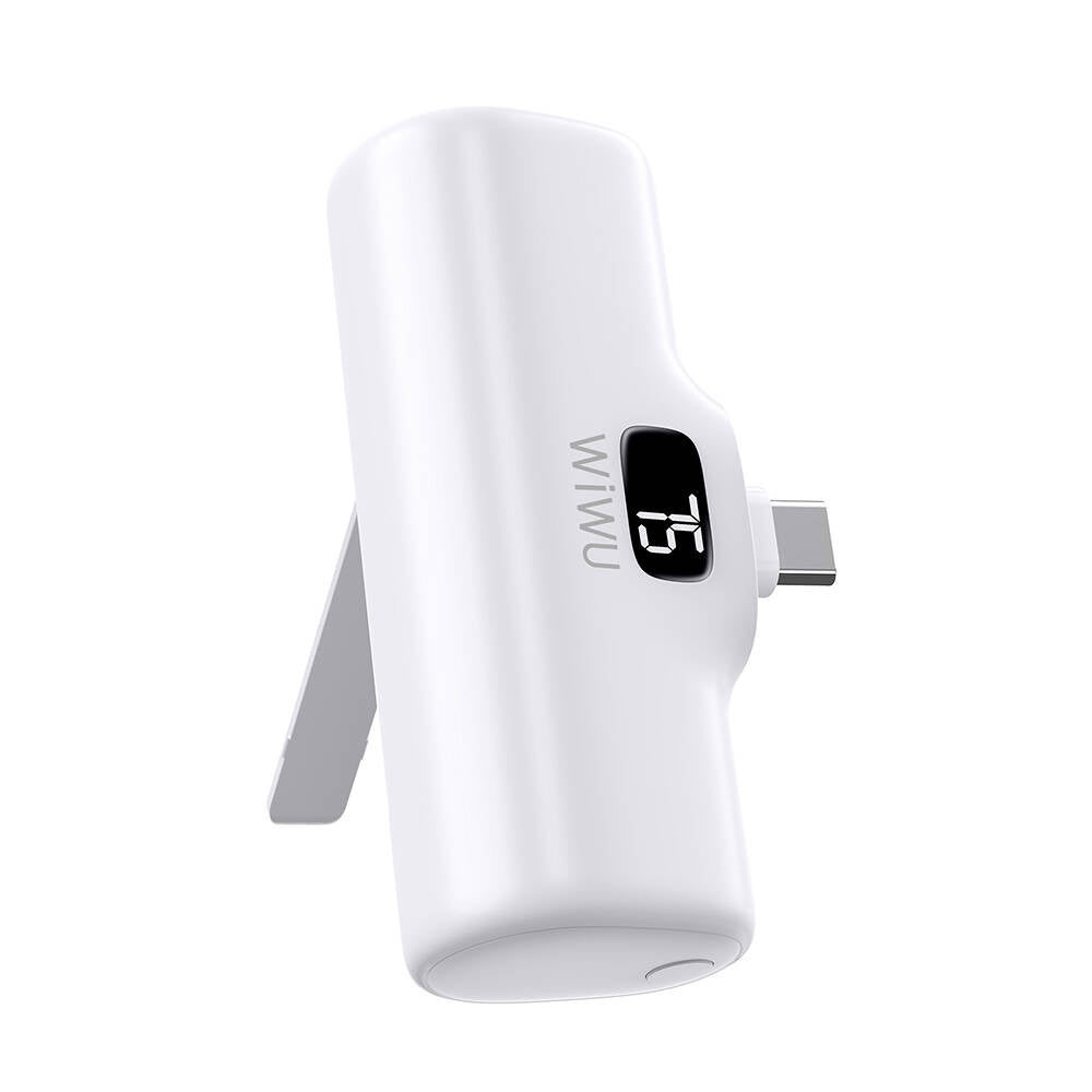 Wiwu Wi-P017 Capsule Serisi 2in1 Mini Taşınabilir Standlı Type-C Powerbank 5000mAh Wiwu Wi-P017 Capsule Serisi 2in1 Mini Taşınabilir Standlı Type-C Powerbank 5000mAh